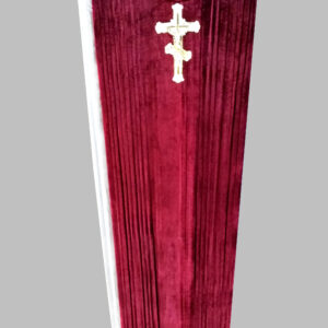 Труна велюр 29