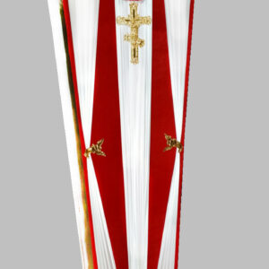 Труна велюр 35